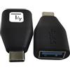 Techly Adattatore USB-C Techly Maschio a USB-A Femmina Nero
