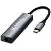 Atlantis Adattatore video Atlantis Tipo C LAN + 3 porte USB 3.0 8cm [A04-TC_LAN+HB]