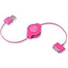 RETRAK Cavo Retrak usb 2.0 per Ipod e Iphone Rosa [EUIPODUSBPK]