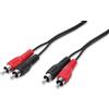 NUOVA VIDEOSUONO Cavo audio Nuova Videosuono 3/09 2xRCA 5m Nero/Rosso