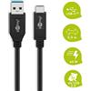 Goobay Cavo usb Goobay tipo-A > tipo-C 0.5m Nero [41073]