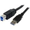 Startech.com Cavo Usb Startech.com 3.0 tipo A a B 3m [USB3SAB3MBK]
