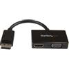 Startech.com Adattatore DisplayPort StarTech.com a HDMI e VGA - audio/video Nero [DP2HDVGA]