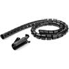 Startech.com Guaina raccoglicavi StarTech per gestione di cavi 1.5m Nero [CMSCOILED]