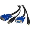 Startech.com Cavo KVM StarTech USB/VGA Universale 2in1 3m [SVUSB2N1_10]