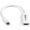 Startech.com Adattatore Startech.com Mini DisplayPort a HDMI Bianco [MDP2HD4KSW]