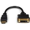 Startech.com Cavo adattatore Startech.com HDMI a DVI [HDDVIMF8IN]
