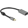 Delock Adattatore Delock Mini DisplayPort 1.4 a Hdmi 4K 60 Hz 0.2m [66570]