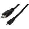 NUOVA VIDEOSUONO Cavo hdmi NuovaVideosuono micro hdmi tipo A e D 1.5m Nero