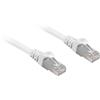 Sharkoon Cavo di rete Sharkoon RJ45 a RJ45 0.25m Bianco [4044951018802]