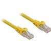 Sharkoon Cavo di rete Sharkoon RJ45 a RJ45 0.25m Giallo [4044951018482]