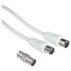 Hama Cavo antenna Hama con adattatore 75 dB 10m