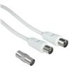 Hama Cavo antenna Hama con adattatore 75 dB 5m