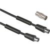 Hama Cavo antenna Hama con adattatore 85dB 3m
