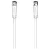 Hama Cavo di collegamento Hama 7205063 SAT spina F 90dB 1.5m