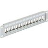 Verbatim Pannello patch Verbatim 10'' 1U 12porte grigio [43327]