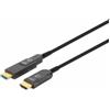 Manhattan Cavo HDMI Manhattan Attivo in Fibra Ottica con connettore staccabile 50m