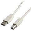 Itb Cavo usb Itb 2.0 A/B M/M 3m Bianco [ROS3103]