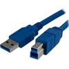 Startech.com Cavo usb Startech 3.0 A / B 1m [USB3SAB1M]