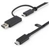 Startech.com Cavo Usb Startech Usb C con adattatore Usb A 1m [USBCCADP]