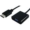 Itb Adatattore Hdmi Itb vga displayPort 0.15m Nero [ROS3201]