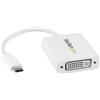Startech.com Adattatore video Startech Usb-C Dvi 2560X1600 Bianco [CDP2DVIW]
