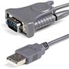 Startech.com Cavo adattatore seriale Startech Usb RS232 DB9 / DB25 m / m Grigio [ICUSB232DB25]
