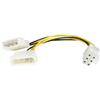 Startech.com Cavo di alimentazione Startech Pcie Lp4 6pin 15cm [LP4PCIEXADAP]