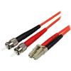 Startech.com Cavo fibra ottica Startech Duplex 50/125 Lc / St 1m [50FIBLCST1]