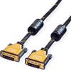 Itb Cavo Dvi-D Itb Roline Doppio Link 2m Oro / Nero [RO11.04.5512]