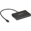 Startech.com Adattatore Startech multi-monitor Usb C / Hdmi Hub Mst 3porte [MSTCDP123HD]