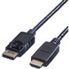 Cavo di collegamento Value displayPort schermato 1m Nero [RO11.99.5780]