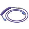 Glorious PC Gaming Race Cavo Glorious PC Gaming Race a spirale Crimson Usb-C a Usb-A 1,37m Viola