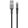Goobay Cavo da lightning Apple 8 Pin a usb tipo-A 0.5m Grigio