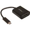 Startech.com Adattatore video StarTech.com usb tipo C 4k 60hz Nero