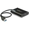 Startech.com Adattatore Usb Startech.com USB3.0 Dual DisplayPort 4K 60Hz Nero [USB32DP24K60]