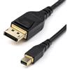 Startech.com Cavo Startech.com Mini displayport a displayport 1.4 8K 60Hz 2m Nero [DP14MDPMM2MB]