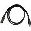 Techly Cavo usb Techly M/M 4.0 8K 40Gbps 100W PD Thunderbolt4 0.8m Nero