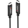 Lindy Cavo Lindy Active USB 3.1 Gen 2 C/C 5m Nero [43308]