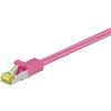 Goobay Cavo patch cat6a s / ftp 500mhz 3.0m Magenta [91614]