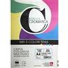 Cwr Carta colorata multiuso Cwr A4 100 fogli 200g assortito in 5 colori [12308/100]