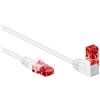 Goobay Cavo di rete Goobay Angolato 90deg Cat.6 U/UTP 5m Bianco