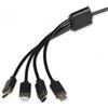 Ibox Cavo usb I-Box 4in1 Universale IKUM4W1 [IKUM4W1CLR]