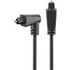 Goobay Cavo ottico digitale Goodbay Audio Toslink Angolato e Girevole M/M 2m