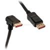 Inline Cavo DisplayPort InLine 1.4 8K4K angolato verso l'alto 2 m Nero/oro [17152O]
