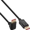 Inline Cavo DisplayPort InLine 8K (UHD-2) Angolato verso il basso 2 m Nero [17152U]