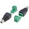 Techly Adattatore alimentazione DC Techly 2.5x5.5mm Femmina Terminal Block 2 pin Nero/Verde