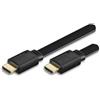 Techly Cavo HDMI Techly High Speed con Ethernet A/A M/M Piatto 3m