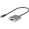 Startech.com Adattatore Startech.com tipo-C a DisplayPort 1.4 8K/4K 60Hz Nero/Grigio [CDP2DPEC]