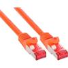 Inline Cavo di rete InLine Cat.6 S/FTP 2m Arancio [76402O]